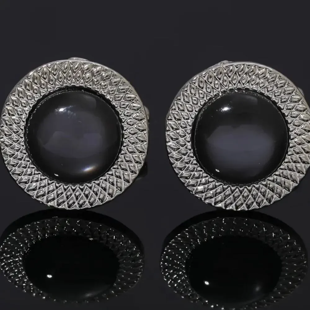 Smokey Blue Cufflinks